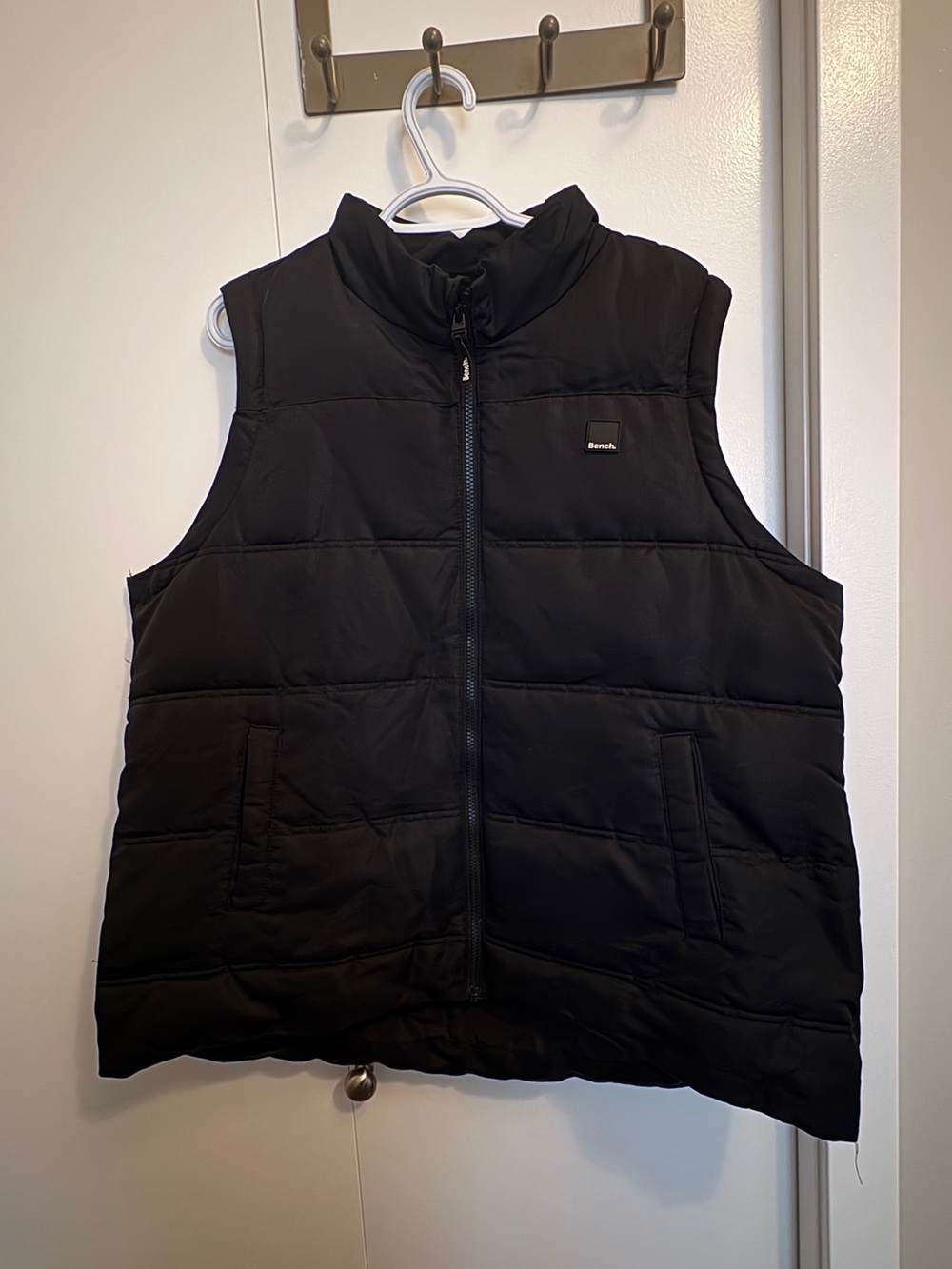 Bench Black Quilted Puffer Vest - XXL